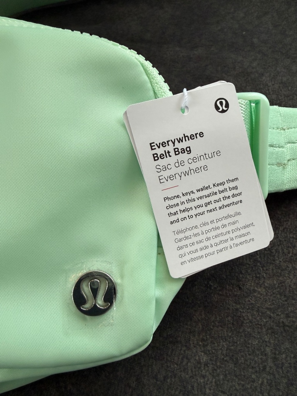 NWT Lululemon Belt Bag in *MINT*